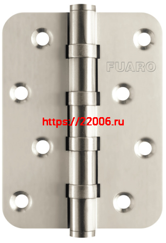 Петля Fuaro (Фуаро) универсальная IN4400U-R10 SN (4BB-R10 100x75x2,5) мат. никель