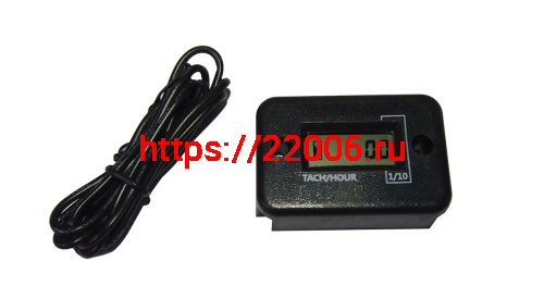 Счетчик моточасов/Тахометр водонепроницаемый для 4х-тактных двигателей, мини