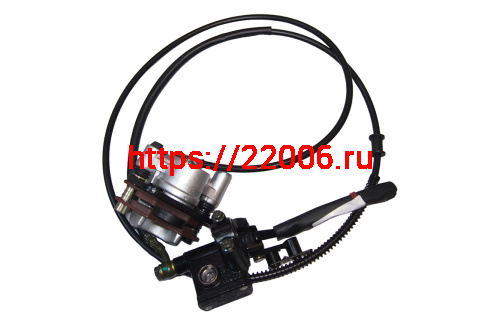 Гидравлика задняя в сборе ATV Jaeger 150/200 (ручная) (L-1750mm, 1 поршень) (101280) (пришел как 777