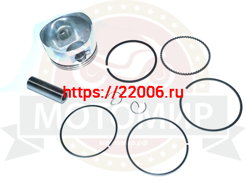 Поршень 47,00 мм 4 такт. Delta 70 см3 147FMH (кольца, палец d13мм, стопорн. кольца) h 41мм STD фото 2 Поршень 47,00 мм 4 такт. Delta 70 см3 147FMH (кольца, палец d13мм, стопорн. кольца) h 41мм STD фото 2