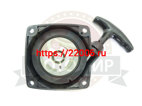 Стартер мотокосы 328 в сборе (3 отв.) фото 2