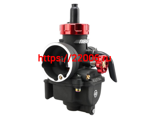 Карбюратор NIBBI Racing PE26 (YJ), реком.двиг. 140-160 см3 (вход/выход 26 и 48 мм) фото 3 Карбюратор NIBBI Racing PE26 (YJ), реком.двиг. 140-160 см3 (вход/выход 26 и 48 мм) фото 3