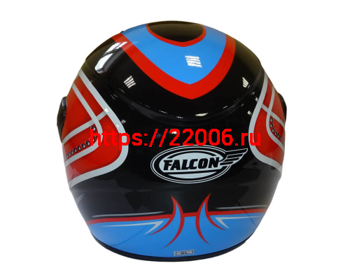 Шлем открытый FALCON XZH207 (Колобок) с забралом, размер L фото 3