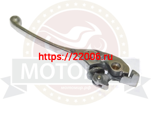 Рычаг тормоза гидравлического (рыбка) CB400 спорт голый, регулируемый фото 2