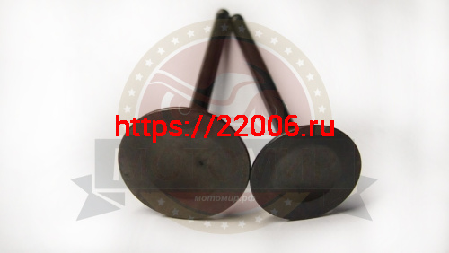 Клапан впускной/выпускной СВ200-250 (D31,5/H91мм D27/H90мм) (компл) фото 2 Клапан впускной/выпускной СВ200-250 (D31,5/H91мм D27/H90мм) (компл) фото 2