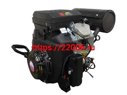 Двигатель LIFAN 27 л.c. 2V78F-2A PRO с катушкой освещения РУЧ+ЭЛЕК.СТАРТ 12В 20А 240Вт фото 6