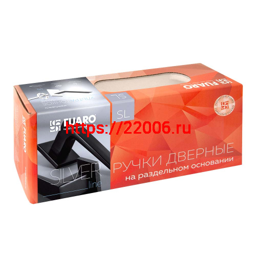 Ручка Fuaro (Фуаро) раздельная K.SL52.PHANTOM (PHANTOM SL) CP-8 хром фото 2