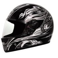 Мотошлем THH TS-38 №3  black/gray  (M)