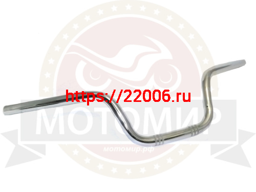 Руль YBR125,голый (L-680mm, d-22mm)