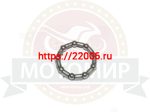 Подшипник вело задней втулки, 9 шариков, 7/32" (5.55мм), D-32мм, JK 6514 импорт (нов. образца малый) Подшипник вело задней втулки, 9 шариков, 7/32" (5.55мм), D-32мм, JK 6514 импорт (нов. образца малый)