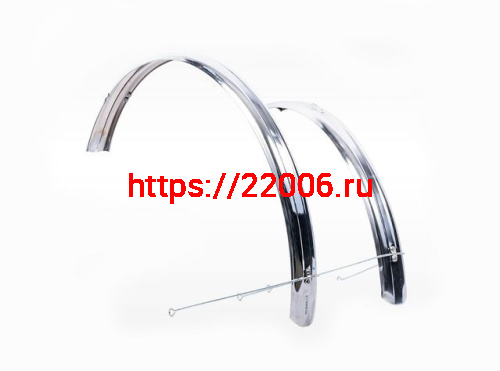 Крылья 28", металлическое (широкое и толстое), покрытие СР, бренд Russia 3112800-2 Крылья 28", металлическое (широкое и толстое), покрытие СР, бренд Russia 3112800-2