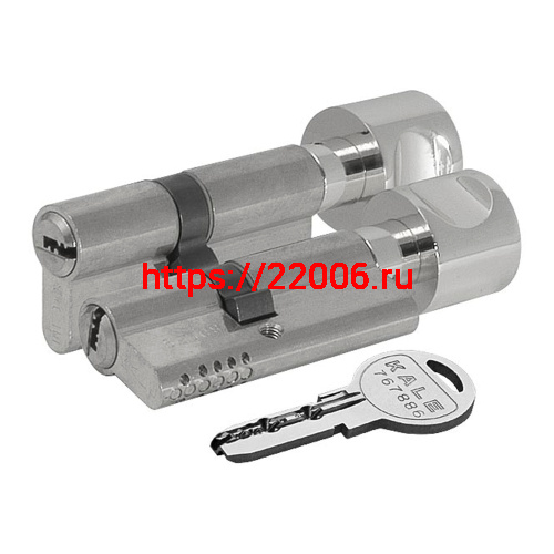 Цилиндровый механизм Kale kilit (Кале килит) с вертушкой 164 OBS SCE/91 (55+10+26) mm никель 5 кл. фото 3 Цилиндровый механизм Kale kilit (Кале килит) с вертушкой 164 OBS SCE/91 (55+10+26) mm никель 5 кл. фото 3