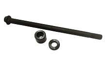 Ось заднего колеса (М14*1.5мм*255мм) в сборе MIRAGE 250 (поз. 13,15,16,17)