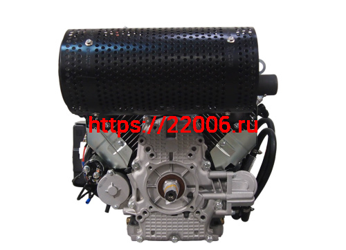 Двигатель LIFAN 24 л.с. 2V78F-2А с катушкой освещения РУЧ+ЭЛЕК 12В 20А 240Вт. фото 4