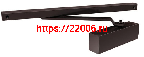 Доводчик Armadillo (Армадилло) дверной со скользящей тягой DCSLIDER85 (DCS-85) BR (коричневый)