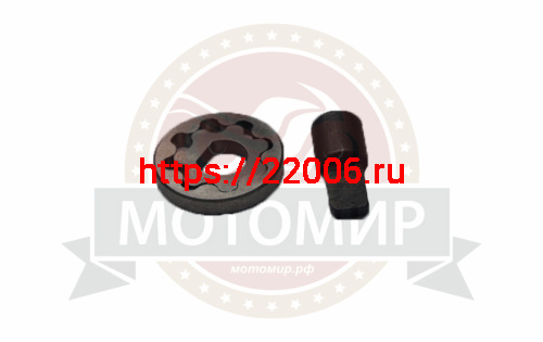 Насос масляный R07-GY60 (2е шестерни, шайба, вал)