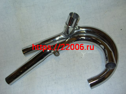 Трубы выхлопные в сборе (2 в 1) Урал (Китай) Трубы выхлопные в сборе (2 в 1) Урал (Китай)