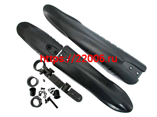Крылья 20", пластиковые, черные из трех частей (комплект) 3112616-6 Крылья 20", пластиковые, черные из трех частей (комплект) 3112616-6