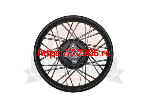 Обод 18" задний спицы,  диск. тормоз 2,15-18" Fighter 250,  XR250, под ось 15 мм., 4 отв. 36Н