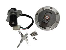 Замок зажигания MIRAGE 250 (ТЭККЕН)  (+бензобака) (180032936-0001)