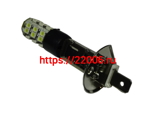 Лампа светодиодная (LED) 12V H1 (P14.5s) 25SMD чип 3528 2Вт белая. фото 2 Лампа светодиодная (LED) 12V H1 (P14.5s) 25SMD чип 3528 2Вт белая. фото 2
