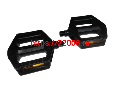 Педали Вело пластик, платформа NECO WP-401подшипник 9/16" 110 X 100мм, Педали Вело пластик, платформа NECO WP-401подшипник 9/16" 110 X 100мм,