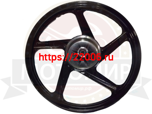 Обод 18" задний литой 1,85-18  YBR125 колодки 130мм