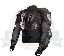 Защита тела мото SCOYCO AM02-2 - "черепаха", черная, р-р 4XL