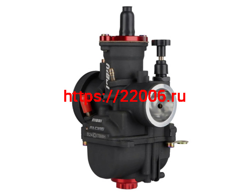 Карбюратор NIBBI Racing PWK24 (YJ), реком.двиг. 50-125 см3 (вход/выход 24 и 50 мм) фото 2 Карбюратор NIBBI Racing PWK24 (YJ), реком.двиг. 50-125 см3 (вход/выход 24 и 50 мм) фото 2