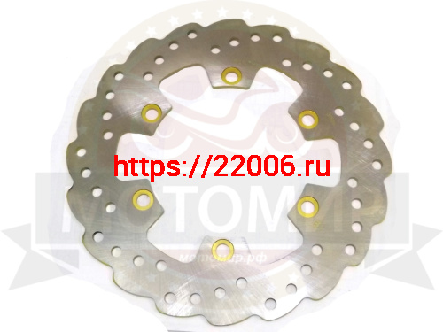 Диск тормозной передний (267х130х4) (отв: 6х78) Fighter 250 Диск тормозной передний (267х130х4) (отв: 6х78) Fighter 250