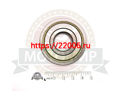 Подшипник 60304 (20х52х15) полузакрытый (6304Z) (Импорт) фото 2