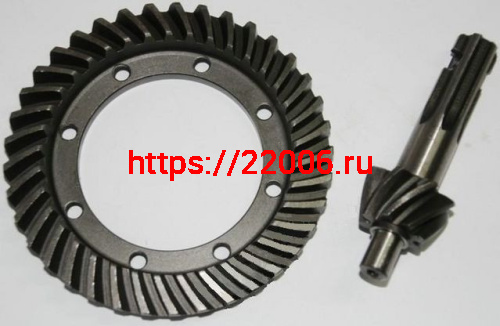 Коническая пара задней передачи Урал 8 зубьев (Китай) Коническая пара задней передачи Урал 8 зубьев (Китай)