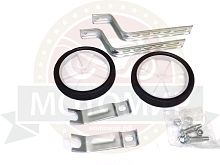 Колеса боковые для детского велосипеда 12-20" пластик, крепление универсальное