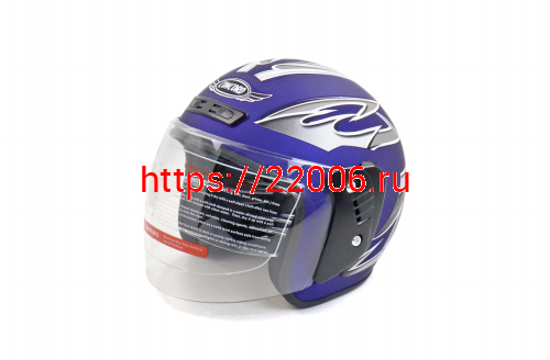 Шлем CONCORD XZH03 синий "М(57-58)" (открытый) фото 2