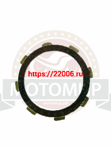 Диск сцепления CG/CB125-150 ферридо 156 FMI, 162FMJ (91х110/118х3мм) (компл. 5 шт.) (НАБОР) Диск сцепления CG/CB125-150 ферридо 156 FMI, 162FMJ (91х110/118х3мм) (компл. 5 шт.) (НАБОР)