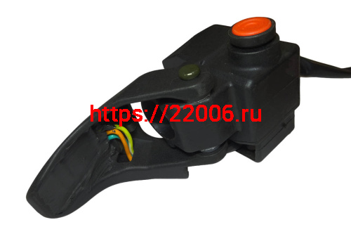 Рычаг газа с подогревом DINGO Т150 и аварийкой  (Пр) фото 5