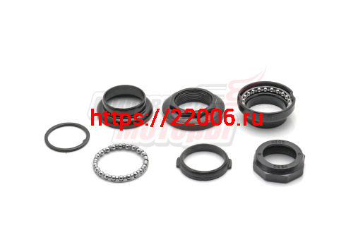 Детали рулевой колонки "MAGTE" резьбовая 1 1/8" (25,4/34/30мм, общ.h=38мм)H140(компл) Детали рулевой колонки "MAGTE" резьбовая 1 1/8" (25,4/34/30мм, общ.h=38мм)H140(компл)