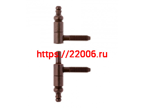 Петля Otlav (Отлав) ввертная CF605090BN09 опора D=9 (бронза)